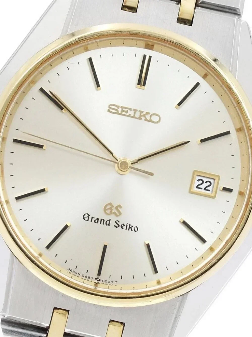 SEIKO Grand Seiko Date Champagne Gold Dial Quartz Men's_965796